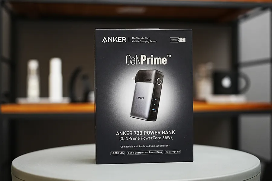 Anker733 PowerBank(GaNPrime PowerCore 65W)パッケージ