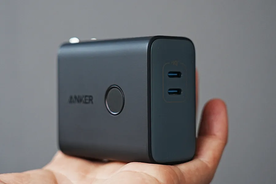 容量5000AhのiPadおすすめモバイルバッテリー1位：Anker 521 Power Bank (PowerCore Fusion 45W)