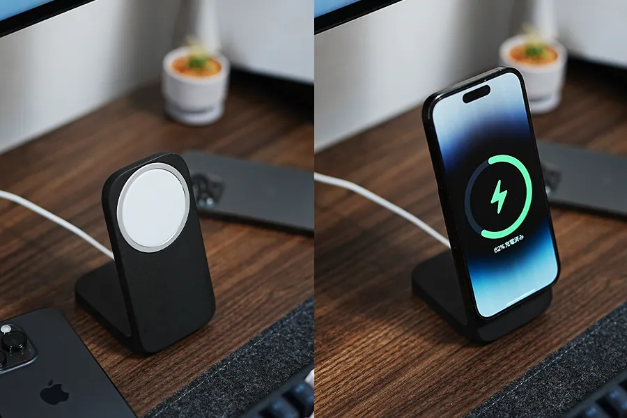 【1台充電】iPhone・MagSafe充電スタンドのおすすめ4選のNOMAD MagSafe Mount Stand