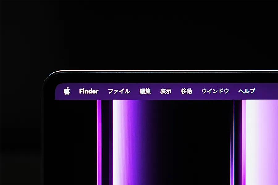 M2 Pro MacBook Proのきれいな画面