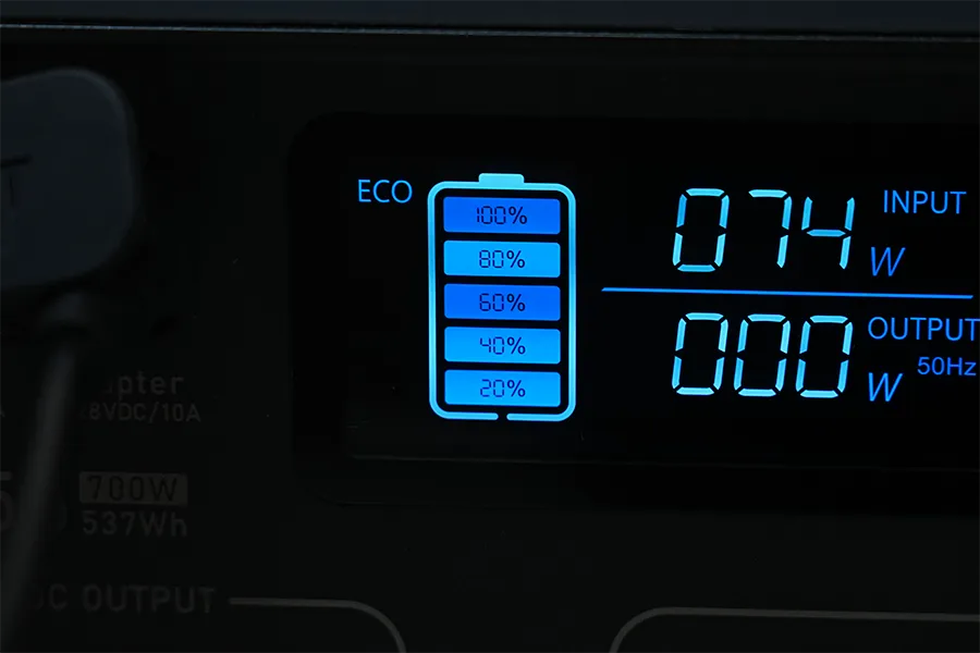 バッテリー充電