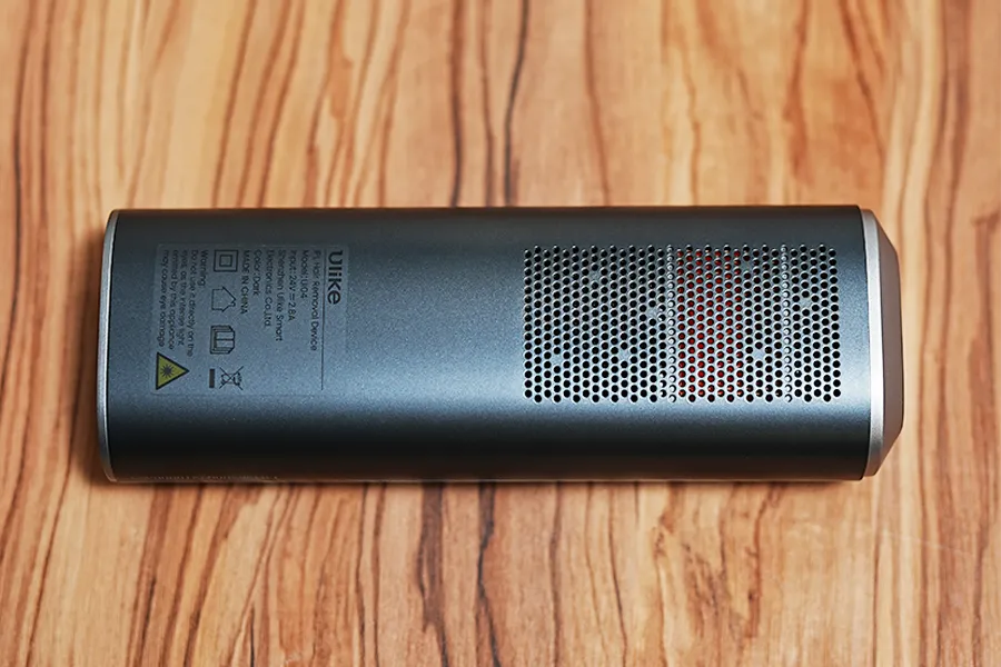 Ulike(ユーライク)脱毛器「Air2 IPL」の背面