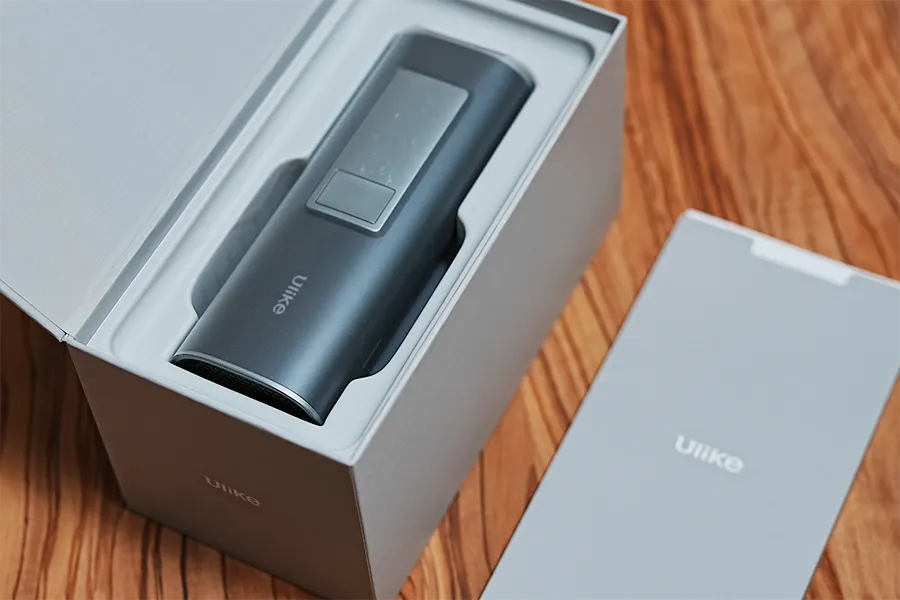 Ulike(ユーライク)脱毛器「Air2 IPL」本体がキレイにはいってる