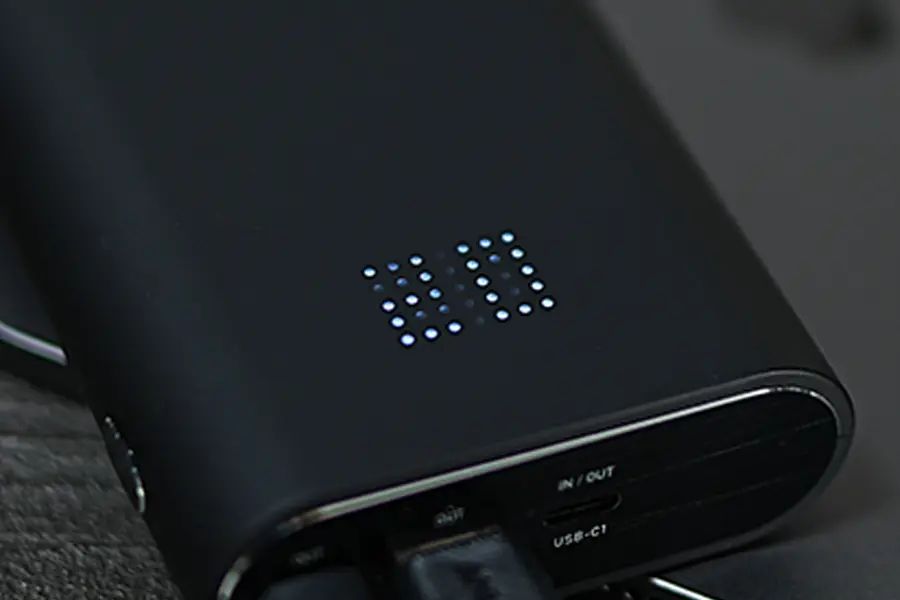 バッテリー残量のLED