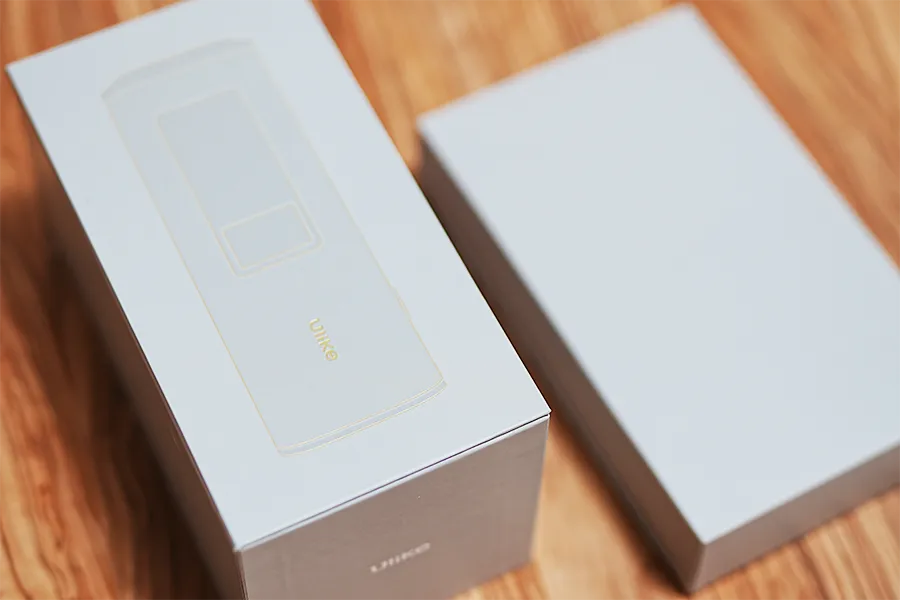 Ulike(ユーライク)脱毛器「Air2 IPL」の本体パッケージ