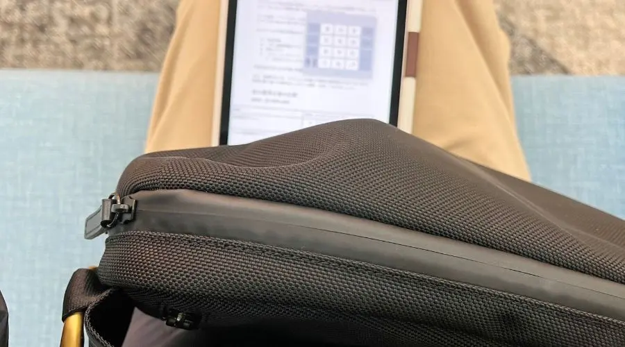 気軽にiPadが持ち出せてどこでも作業ができる