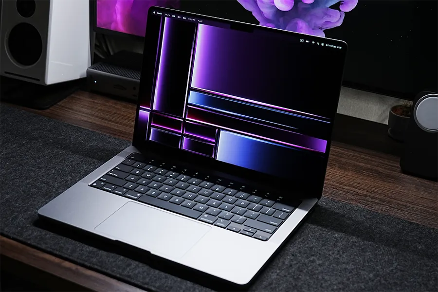 M2 Pro MacBook Pro レビューディッスプレイ