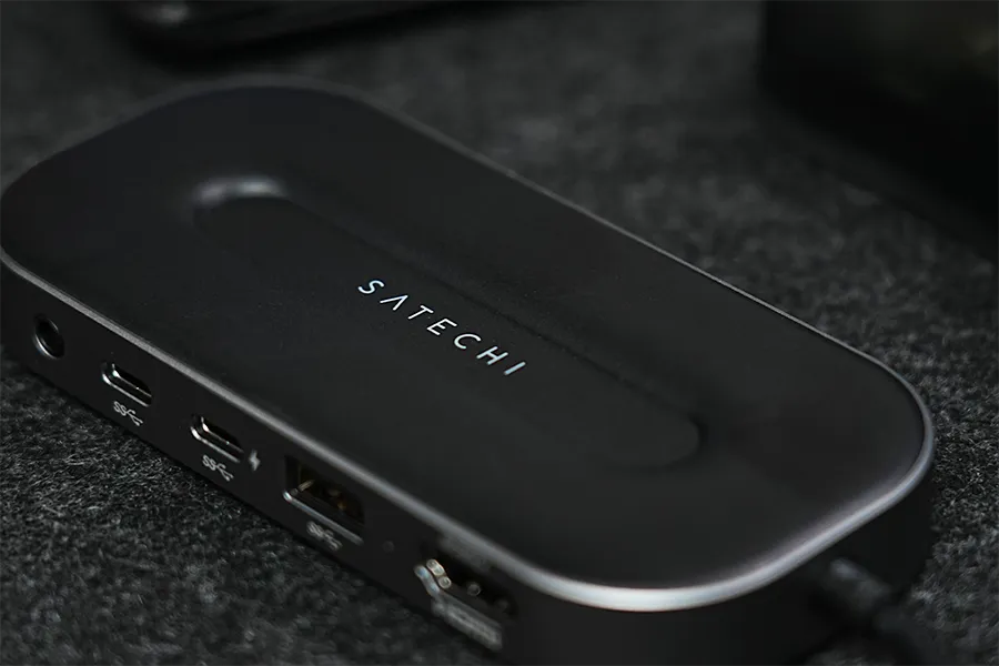 Satechi USB4 マルチハブ 6-in-1 イーサネットのデザインアップ