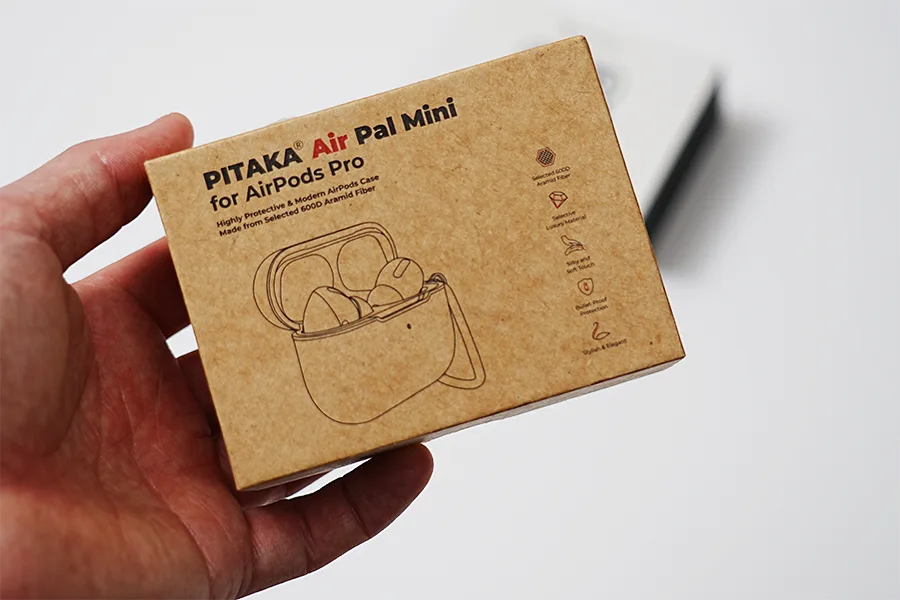 PITAKA MagEZ Case for AirPods Pro 2旧型パッケージ