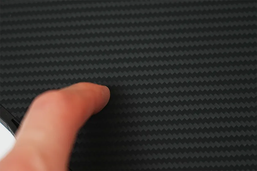 PITAKA EZCase Proのアラミド繊維部分