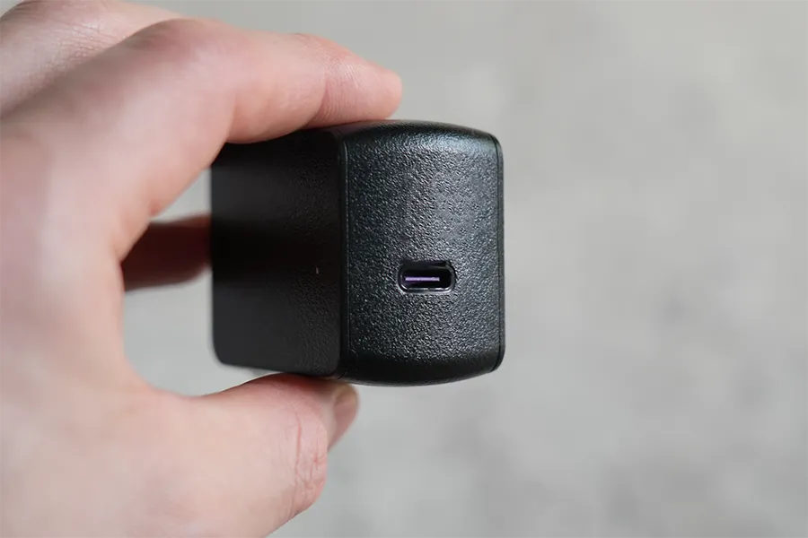CIO NovaPort SOLO 65W のポート部分