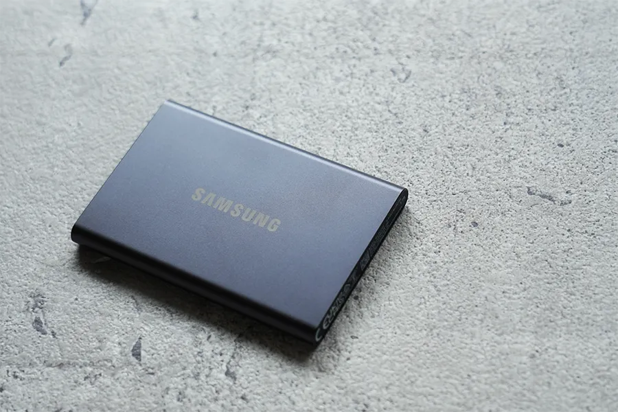 Samsung PortableSSD T7のreview