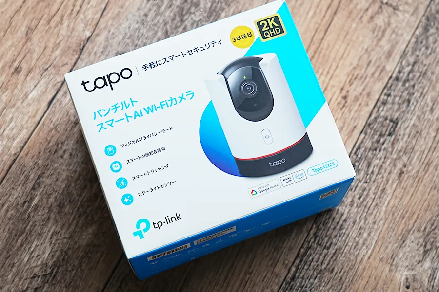 tapoc225パッケージ表面
