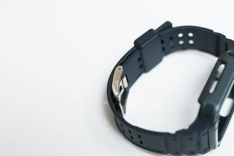 Apple Watchアーマーバンド Zandyスポーツバンドの留め具部分