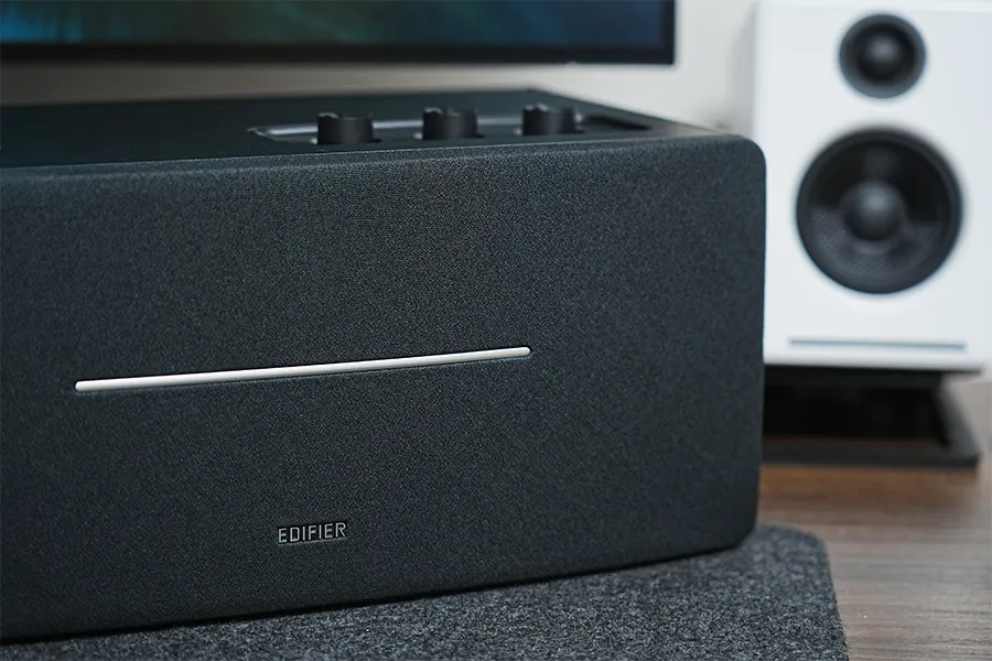 EDIFIER D12とスピーカー比較