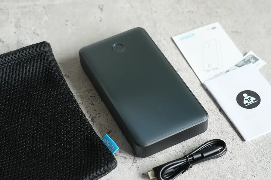 Anker 537 Power Bank (PowerCore 24000, 65W) モバイルバッテリーの付属品