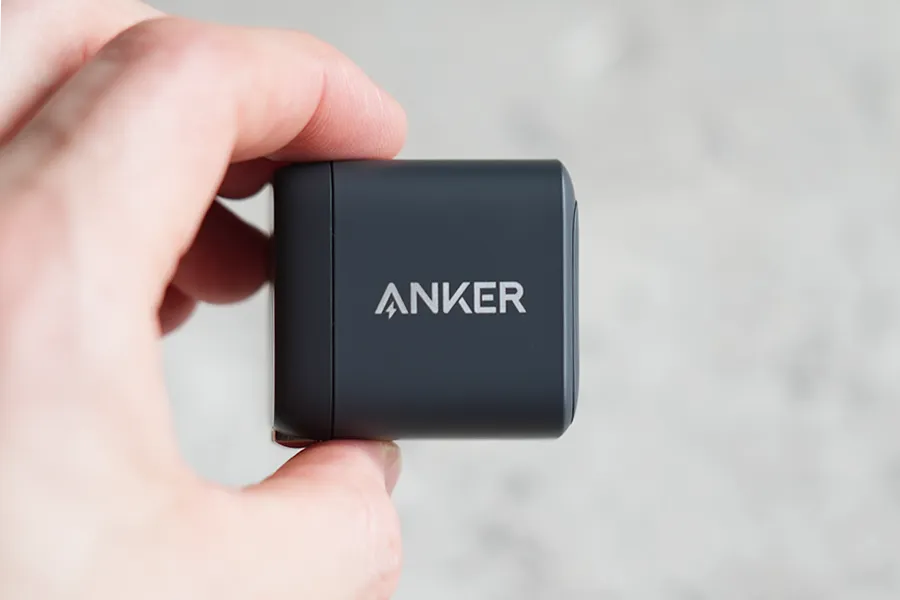 Anker 313 Charger (Ace, 45W)のAnkerロゴ