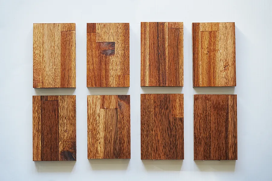 色々組み合わせてベストな木材を決める