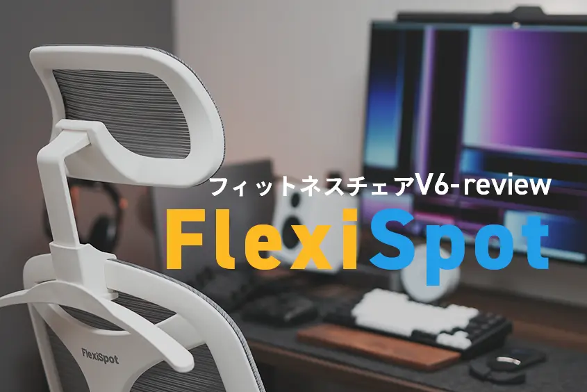 FlexiSpot フィットネスチェア V6 レビュー