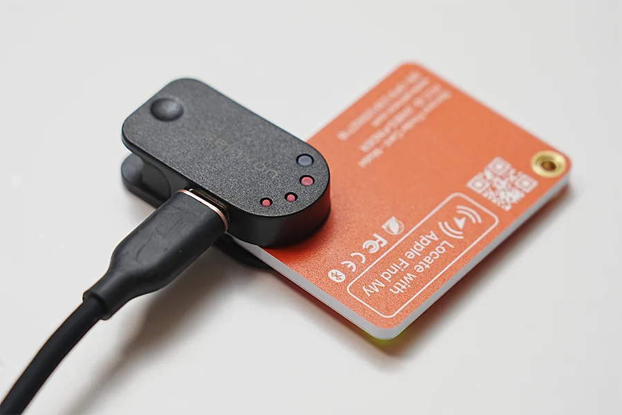 Seinxon Finder Cardのタグも充電ずれやすい