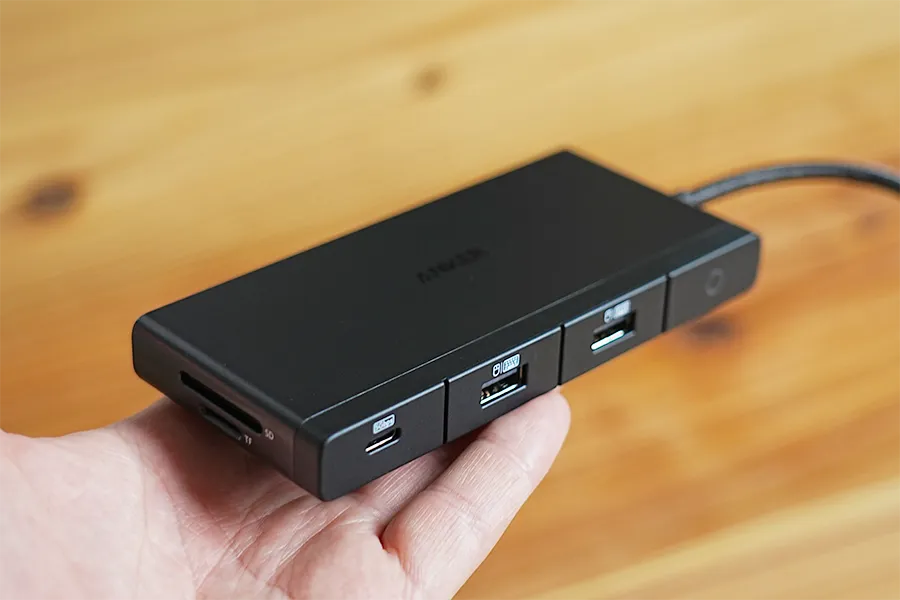 Anker 552 USB-C ハブ 9-in-1は必要なポートすべて