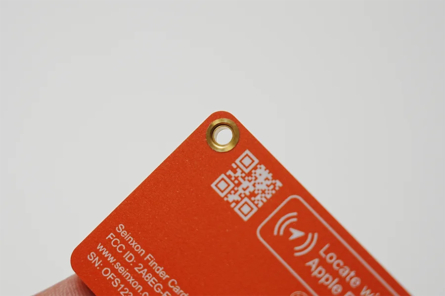Seinxon Finder Cardのタグはキーホルダーみたいに使える