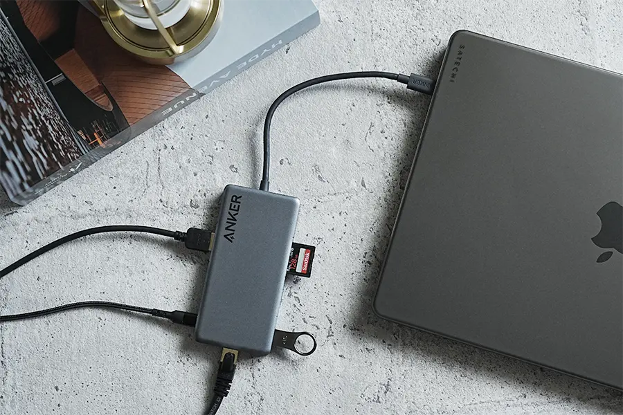 Anker 341 USB-Cハブ 7-in-1 レビュー