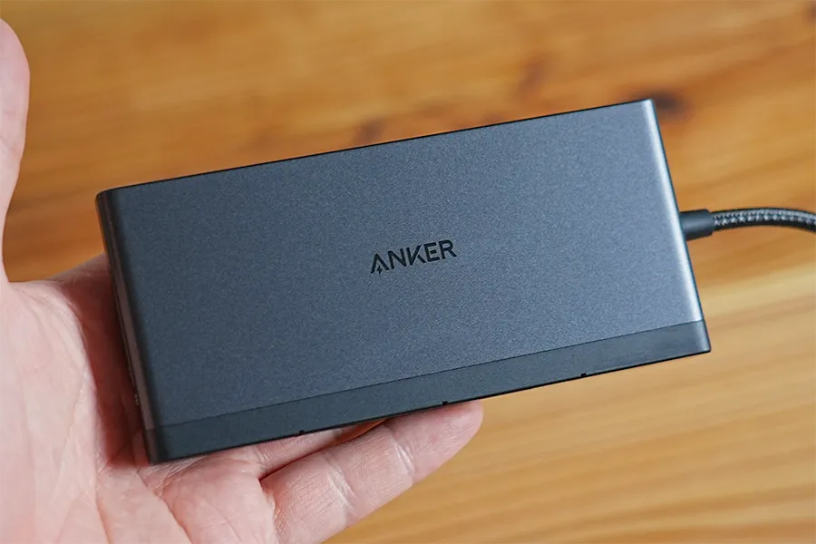 Anker 552 USB-C ハブ 9-in-1 4K HDMIの本体ボディ