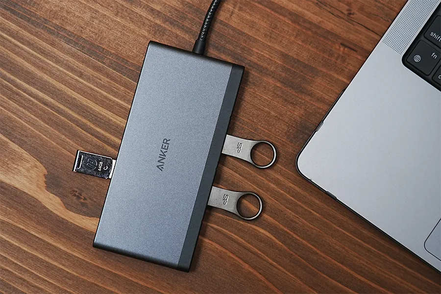 Anker 552 USB-C ハブ 9-in-1のUSB-A