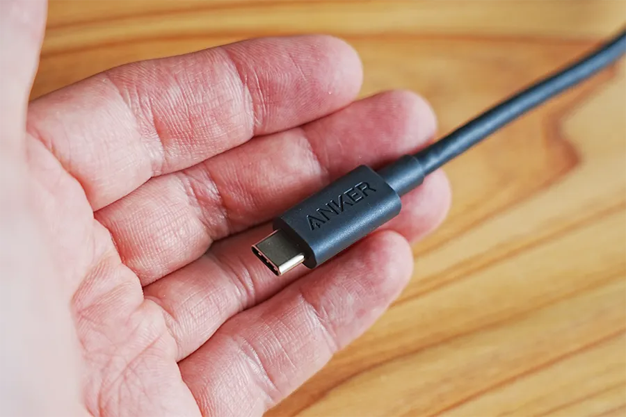Anker 341 USB-Cハブ(7-in-1)のケーブル