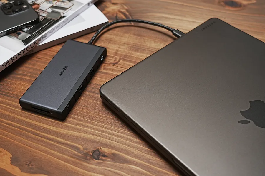 Anker 552 USB-Cハブ 9-in-1(4K HDMI)レビュー|突き抜けた性能は無いがマルチハブとしてはコスパ良しのUSB-Cハブ