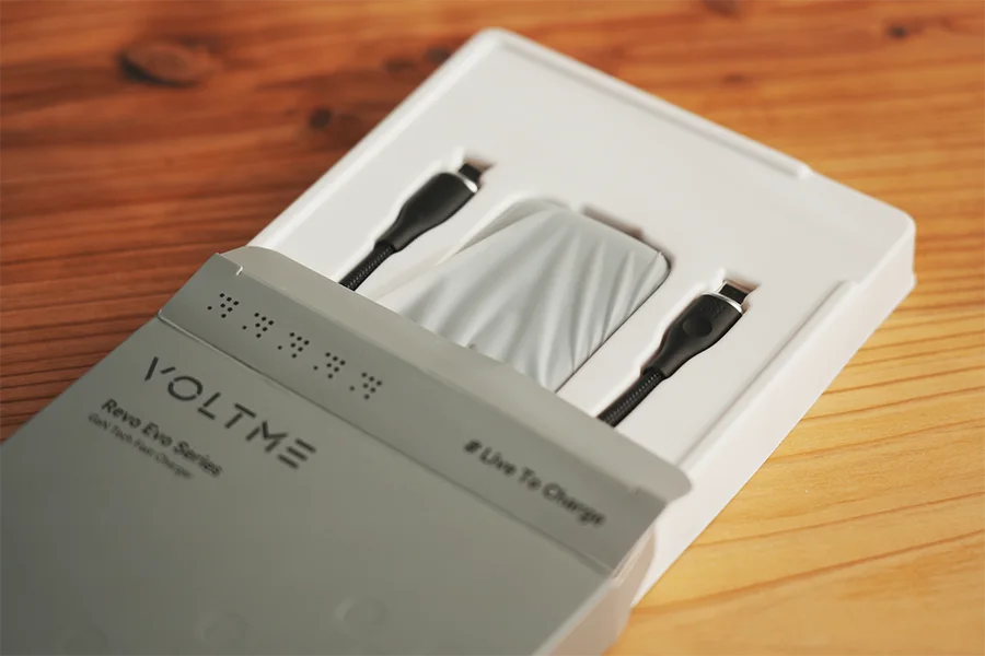 VOLTME Revo 30 Evoのパッケージ中