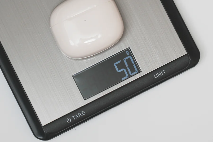 ケースと本体で50g