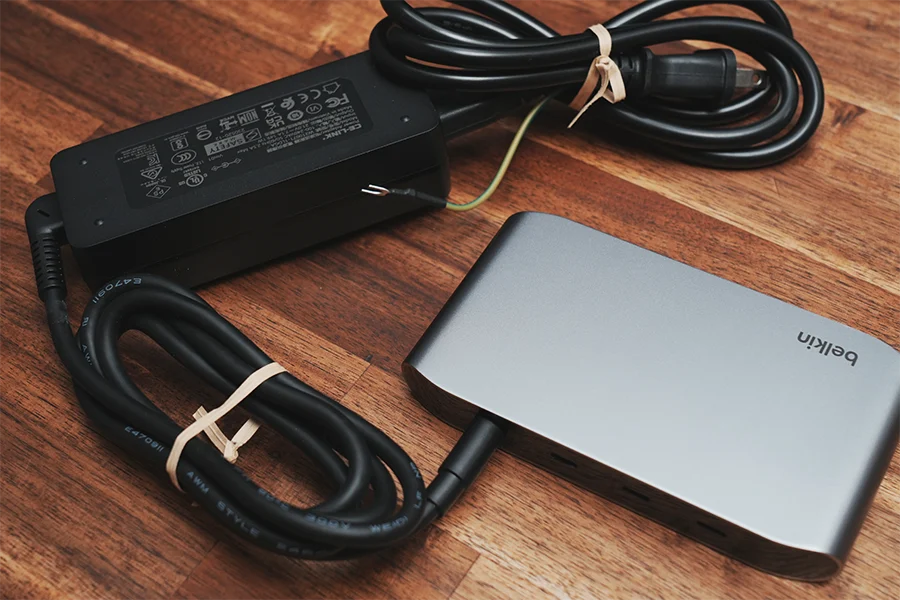 Belkin 5-in-1 Thunderbolt 4 5-in-1 Core Hubのポート
