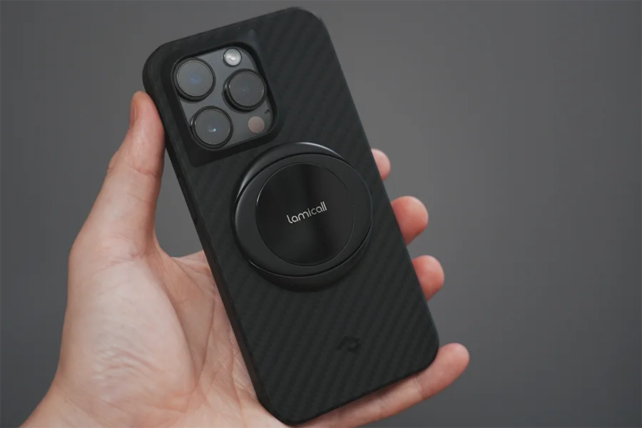 Lamicall マグネット式 スマホ リング ホルダー背面 アクセサリー