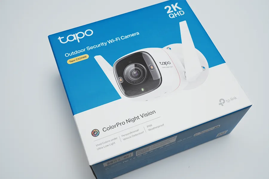 Tapo C325WB本体パッケージ