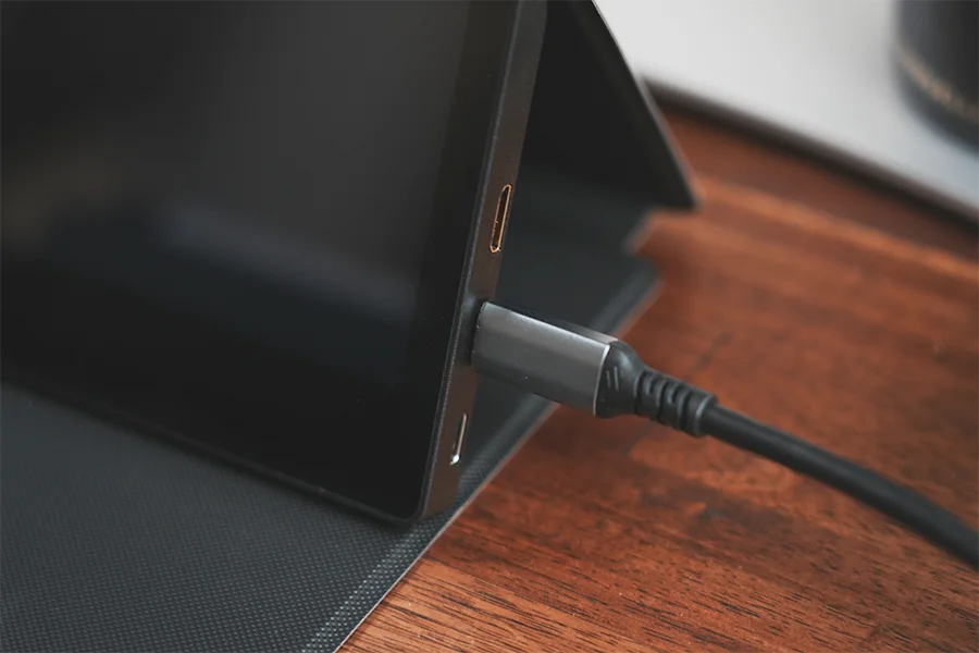 USB-Cで給電