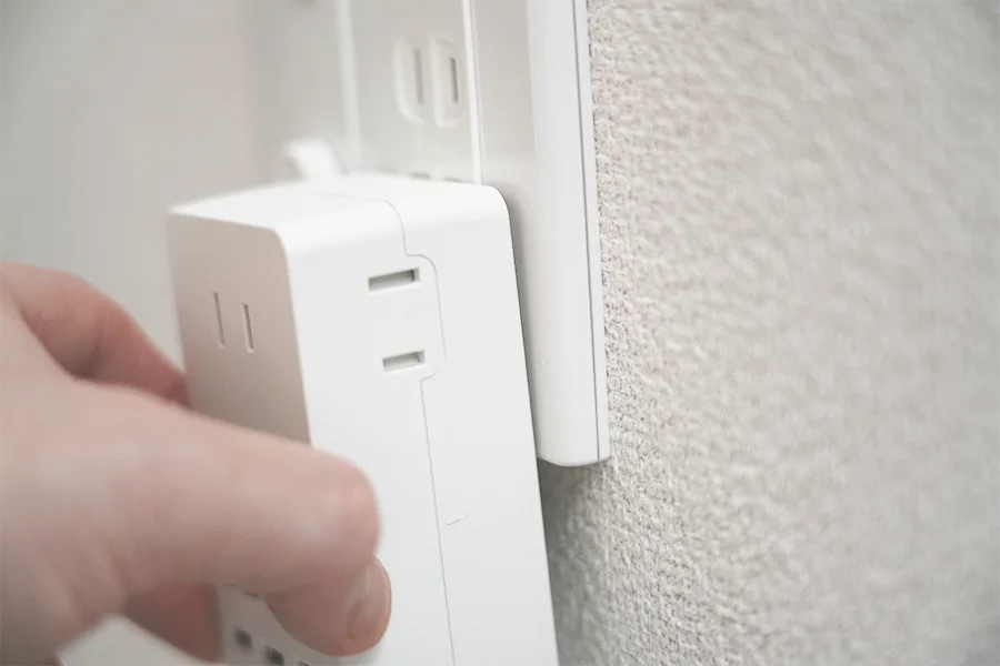 コンセント部分の持った感じ