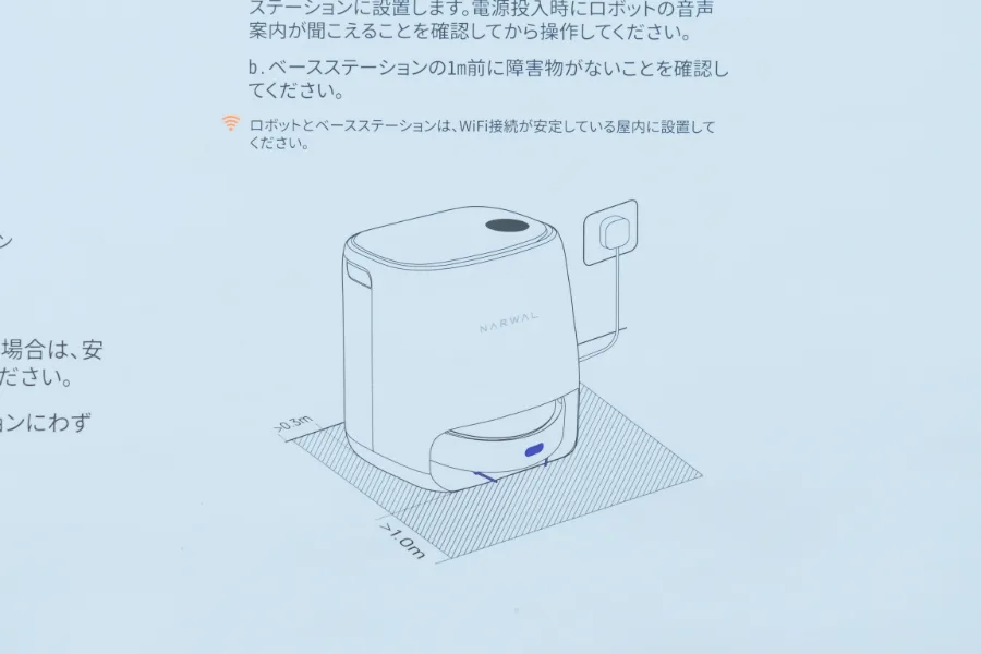 設置場所に余裕が必要