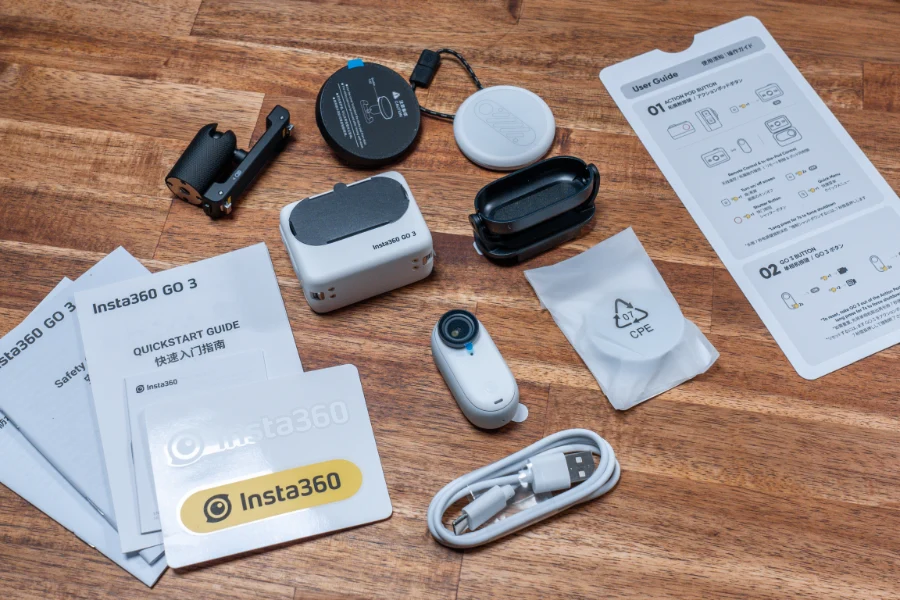 Insta 360 GO3付属品